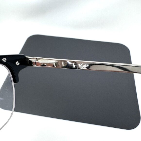 Penguin Eyeglasses "The Luther" BK Frames 52 [] 20 140 Flex Hinges - Picture 5 of 12